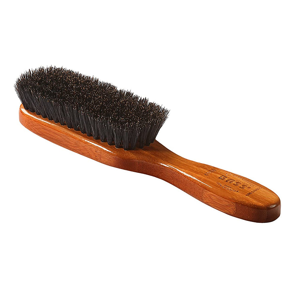 Bass Brushes Mens Club Soft Wild Boar Bristles Light Wood Handle 1Ea